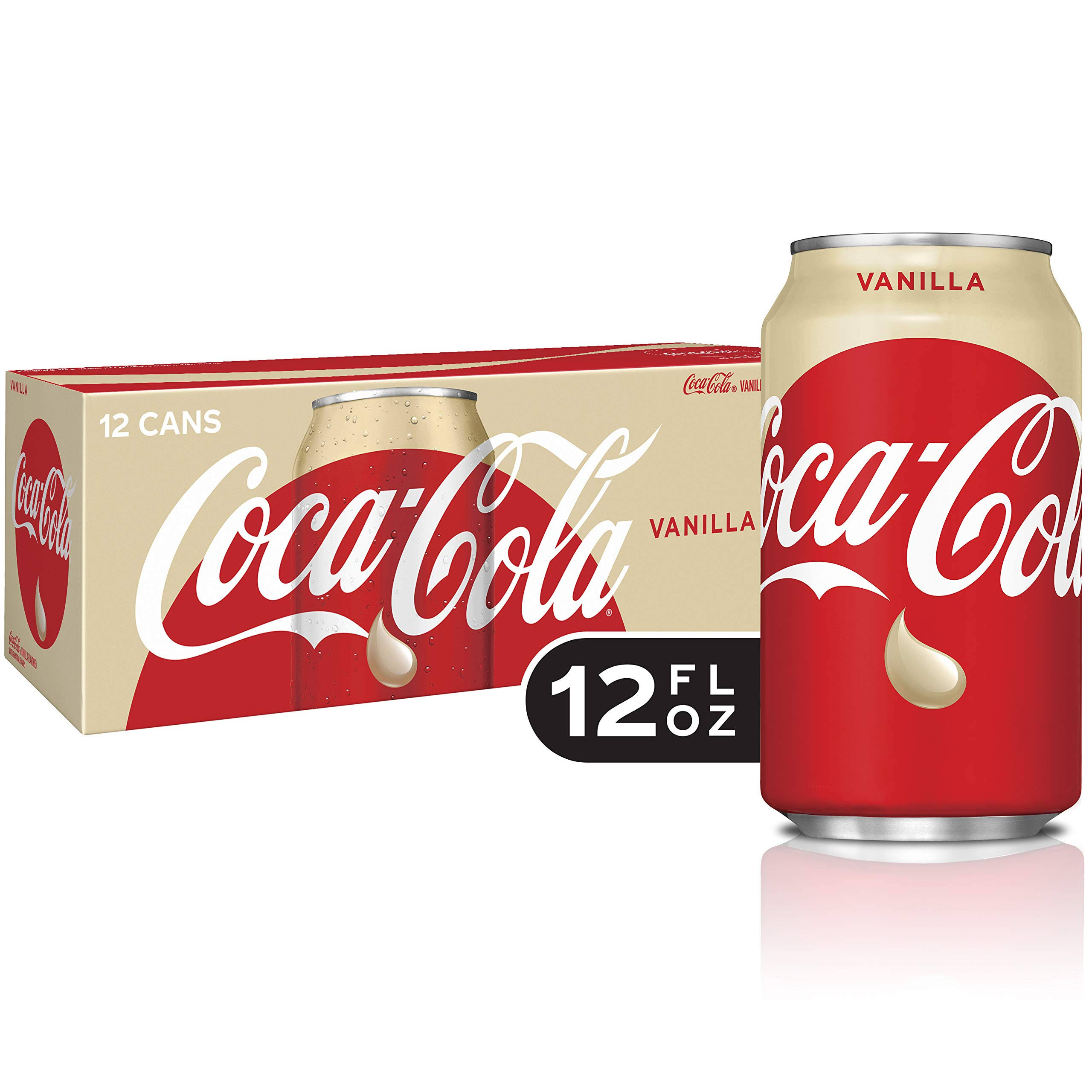 Coca-Cola Soda - Vanilla, 12 Cans