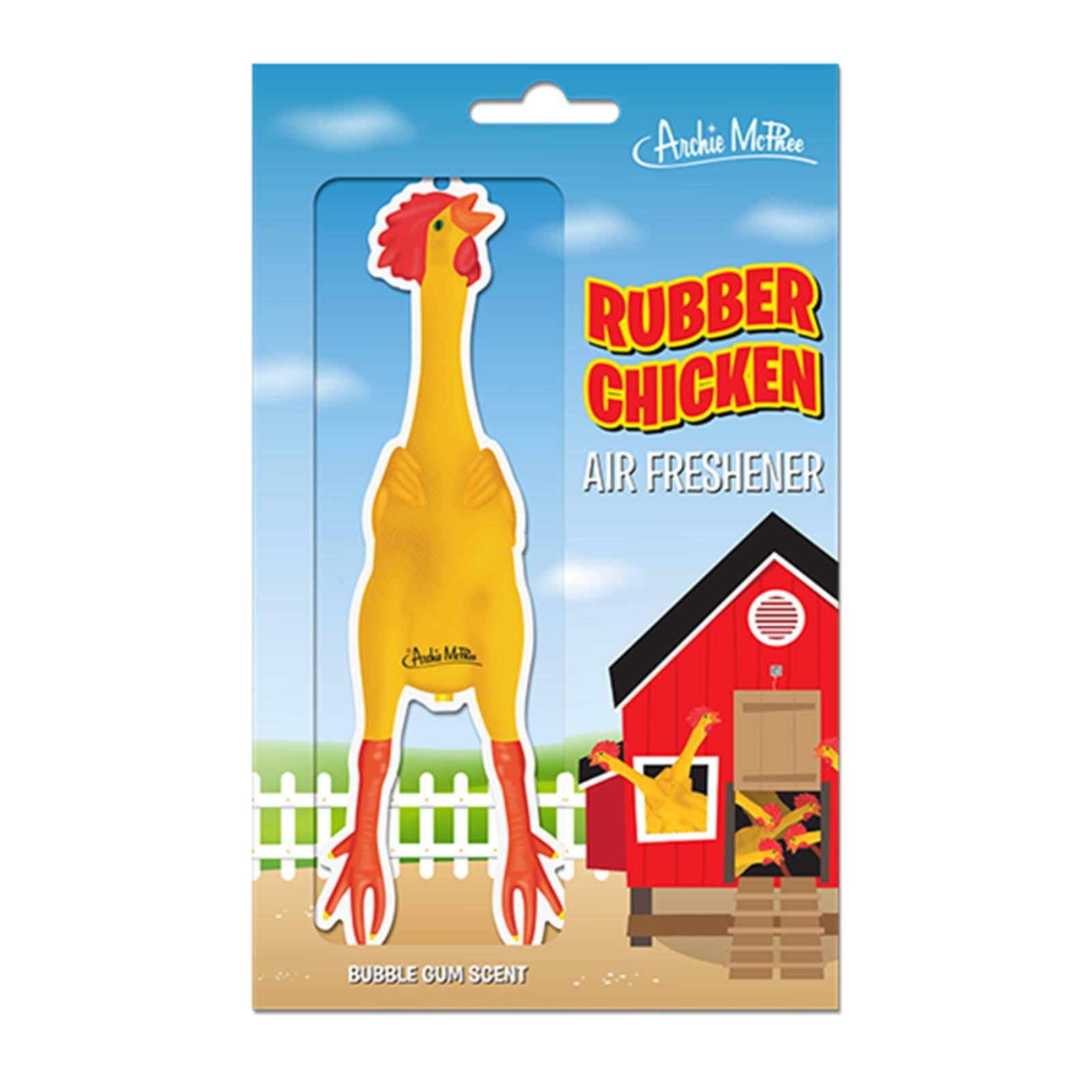 Rubber Chicken Air Freshner