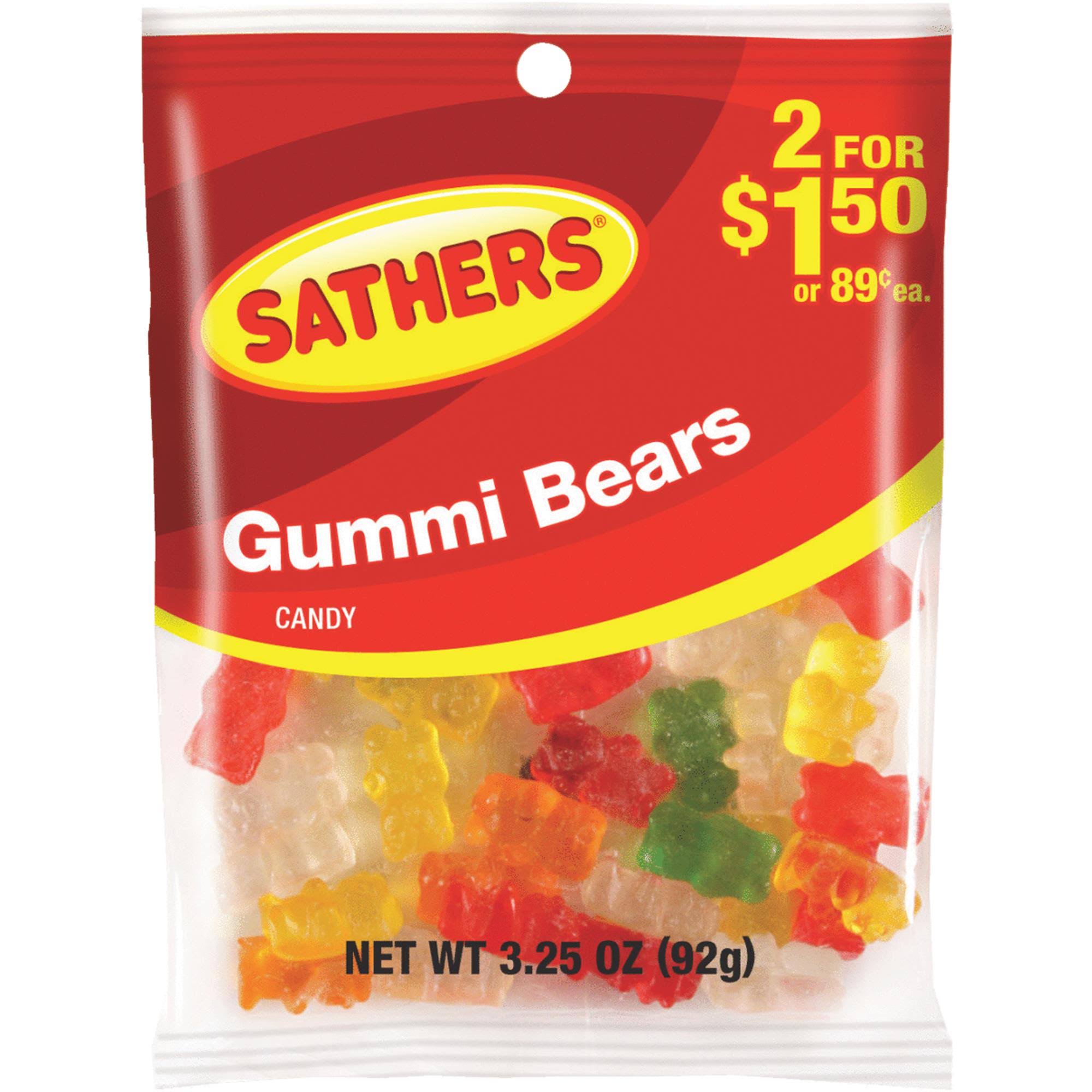 Gurley's 3 oz Gummy Bears 19063