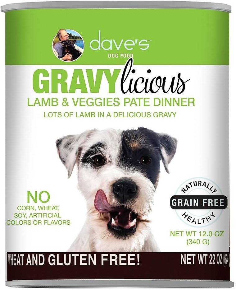 Daves Pet Food Canine Grain-Free Gravylicious - Lamb & Vegetables