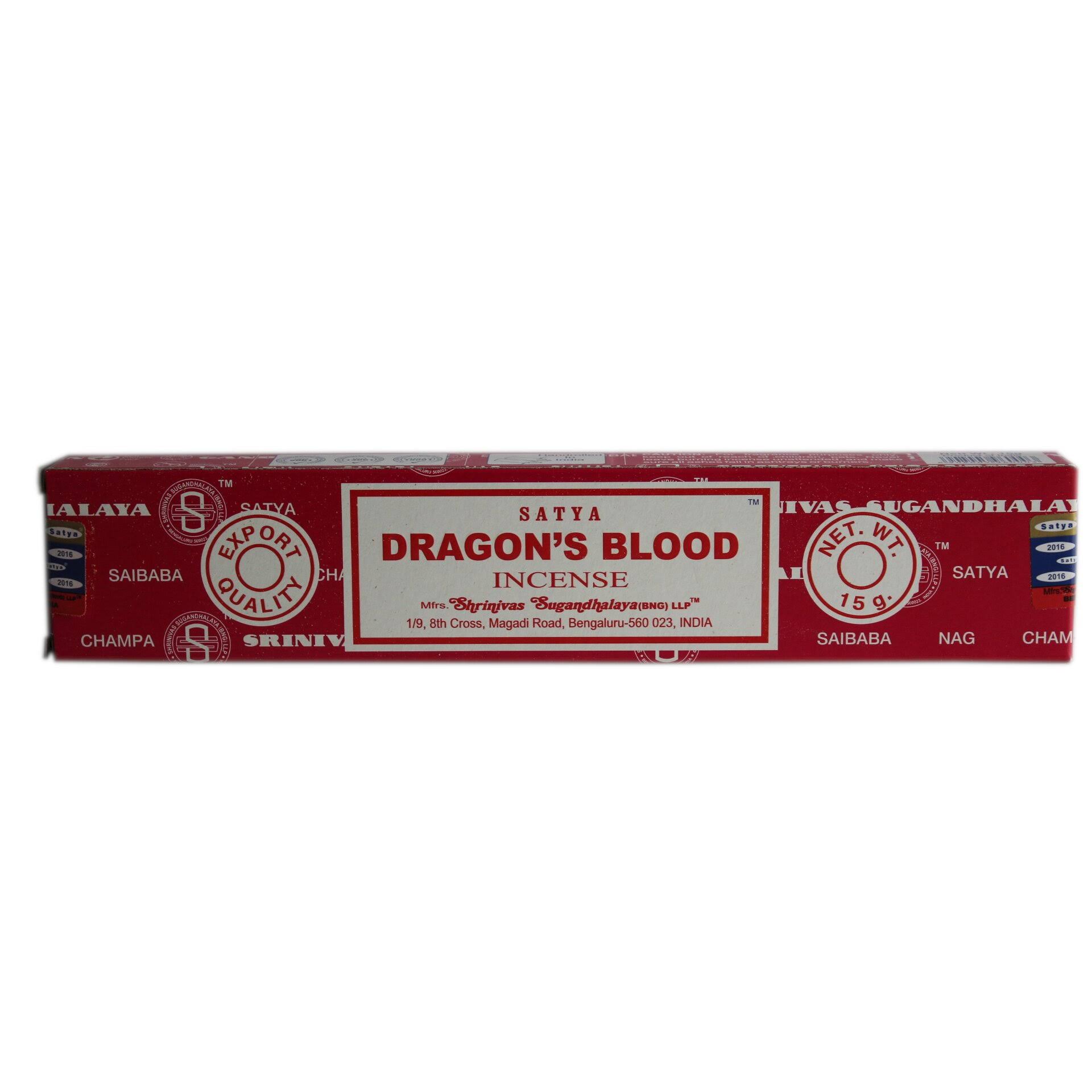 Dragon's Blood Incense Sticks By Satya