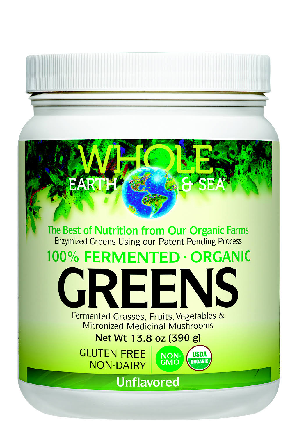 Whole Earth and Sea from Natural Factors, Organic Fermented Greens,