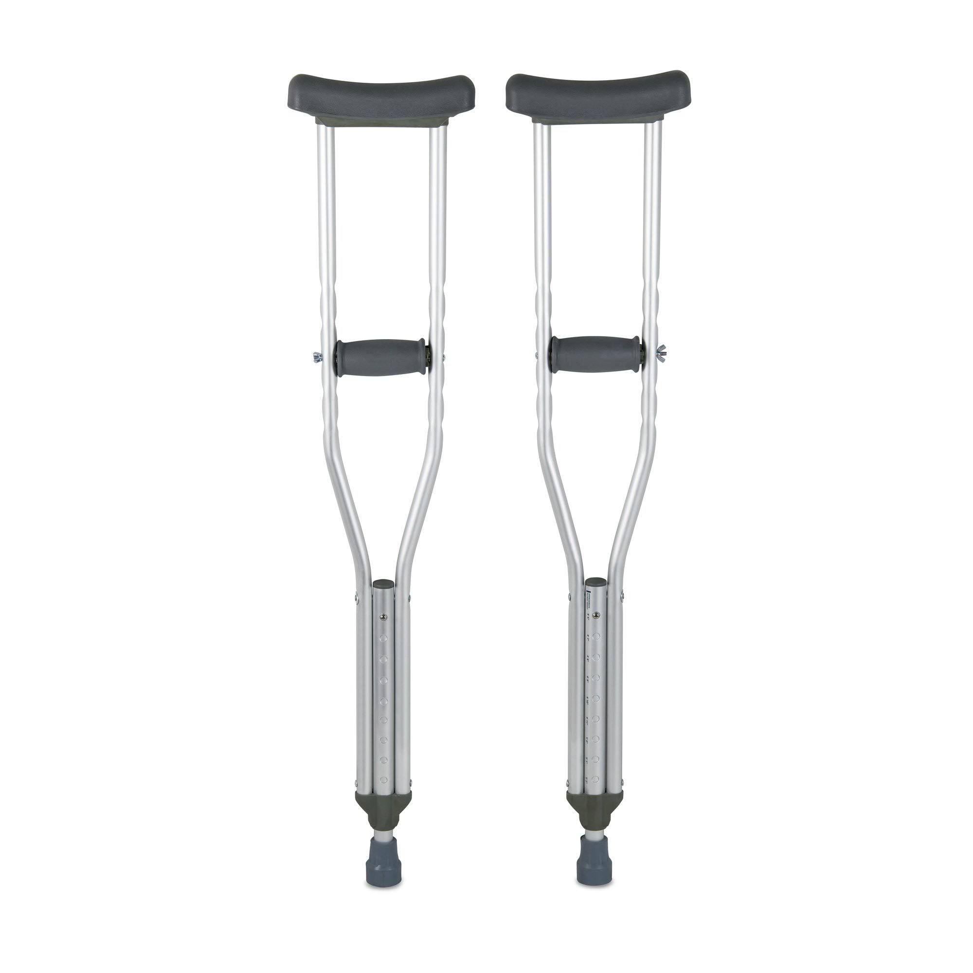 McKesson Aluminum Underarm Crutches, Size: 4