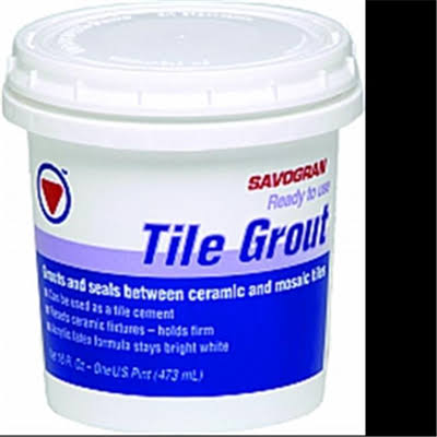 Savogran 12861 1-Pint Ready to Use Tile Grout