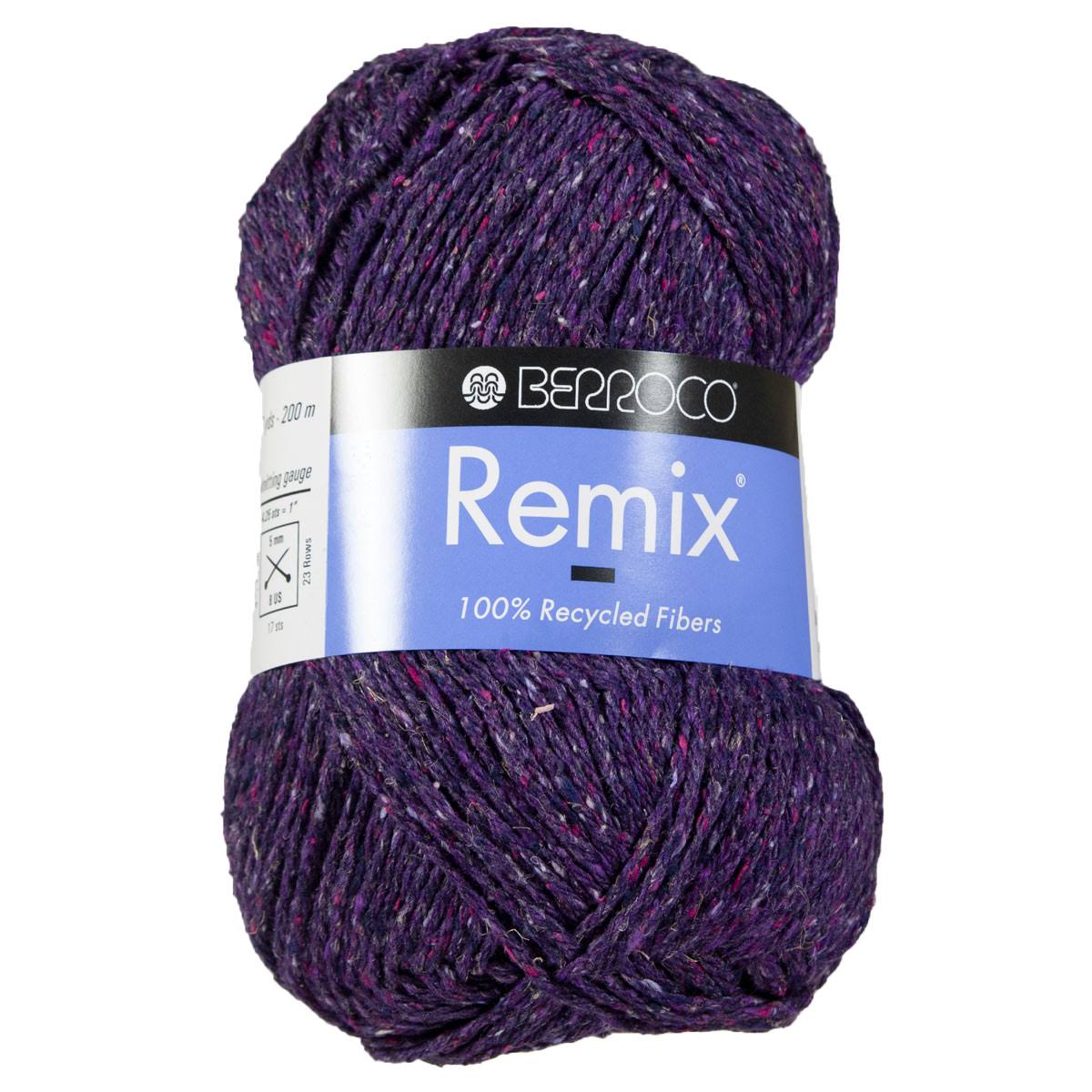 Berroco Remix Yarn - 3973 Eggplant