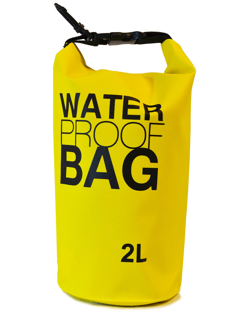 Nupouch Waterproof Dry Bag, Yellow, 2 L