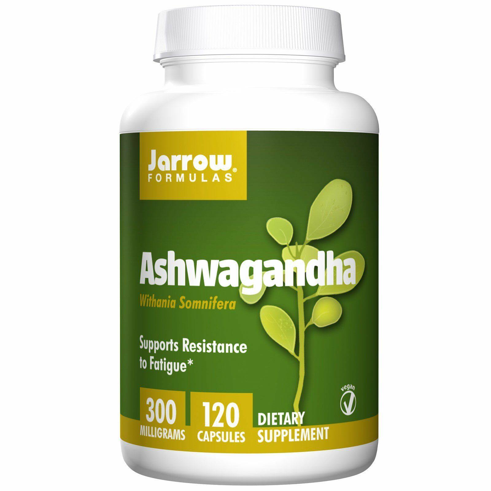 Jarrow Formulas Ashwagandha Supplement - 120 Capsules