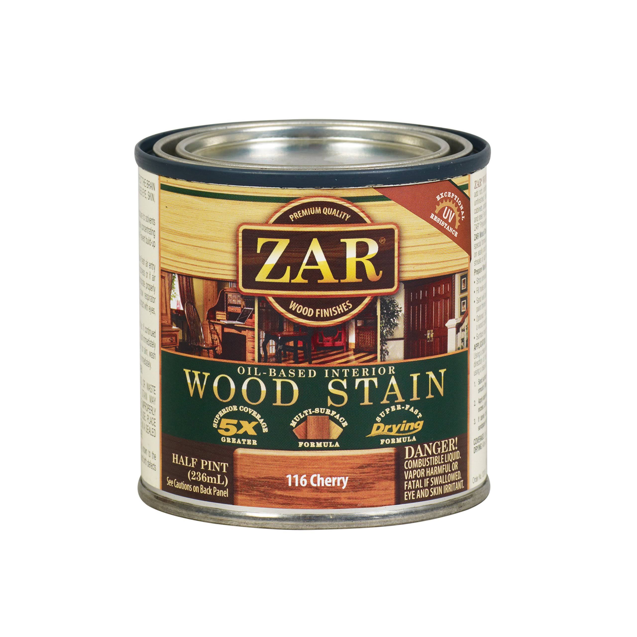 ZAR Wood Stain - Cherry, 1/2 Pint