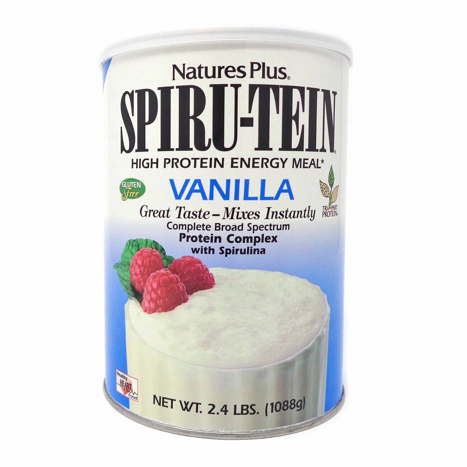 Nature's Plus Spiru-Tein High Protein Energy Meal - Vanilla, 2.4 lbs