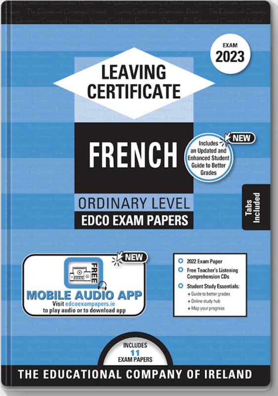 French Ordinary Level Exam Papers: Leaving Certificate