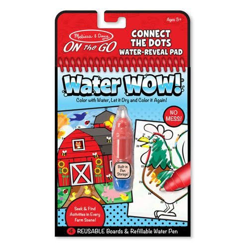 Melissa & Doug On The Go Connect the Dots Water-Reveal Pad: Water Wow!