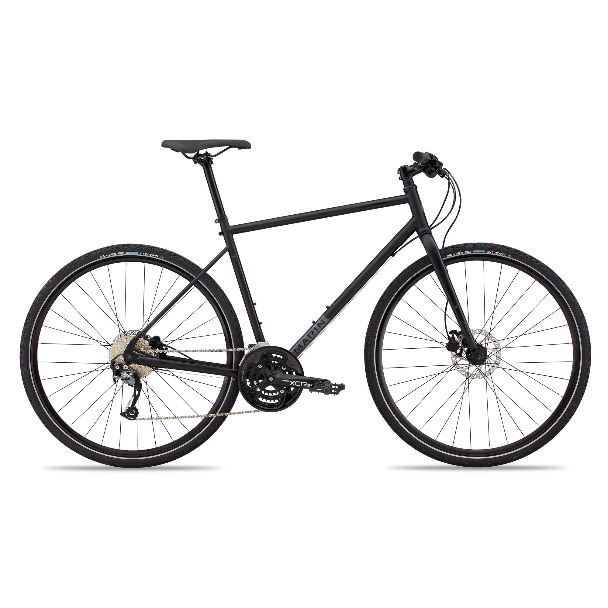 Marin Muirwoods 2019 Urban Bike - Satin Black, X-Large, 20"
