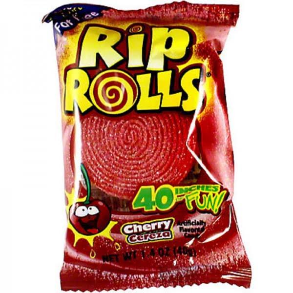 Rip Rolls Cherry Rolls - 1.4 Ounces - Pickford Market - Delivered by Mercato