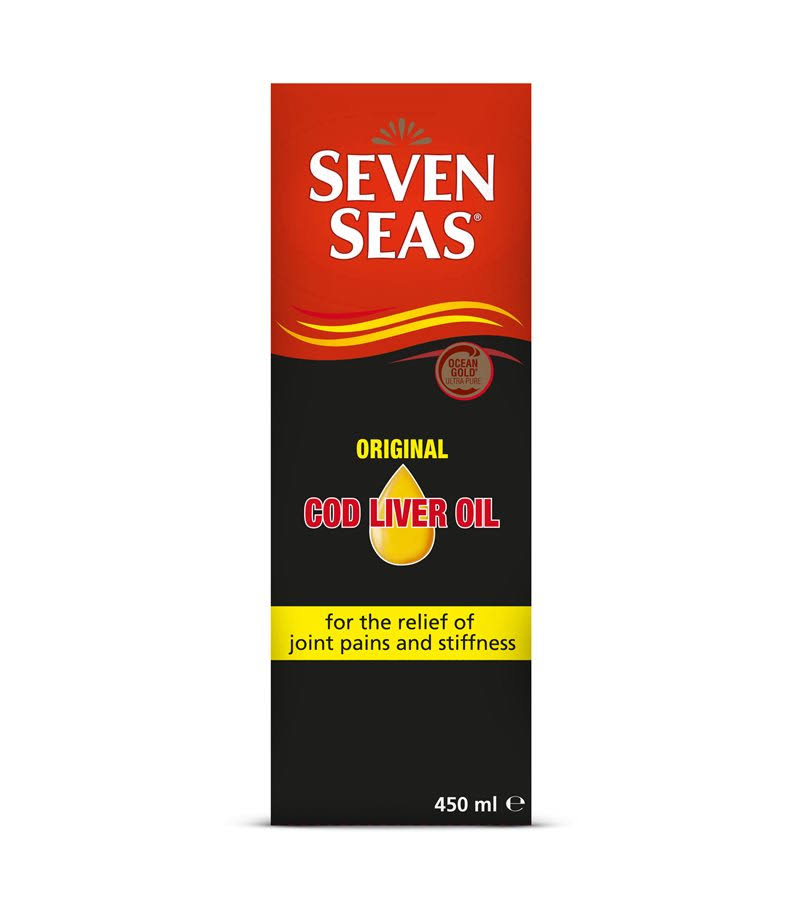 Seven Seas Pure Cod Liver Oil Food Supplement - 450ml