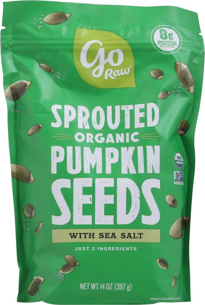 Go Raw Sprouted Pumpkin Seeds - 16oz
