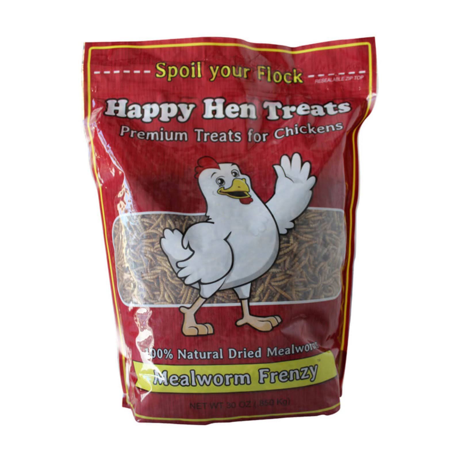 Happy Hen Treats Mealworm Frenzy Chicken Treat - 30oz