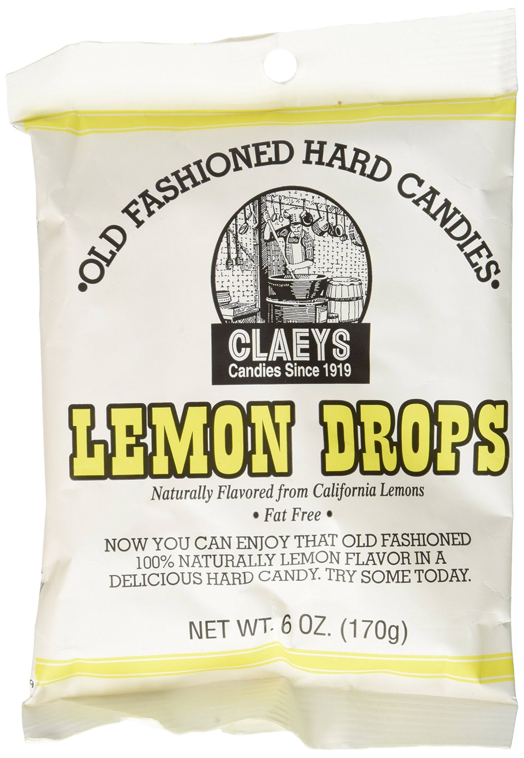 Claey's Old Fashioned Hard Candy - Lemon Drops, 6oz