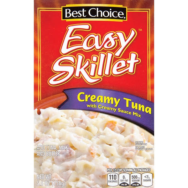Best Choice Easy Skillet Creamy Tuna Pasta & Creamy Sauce Mix - 8.25 oz