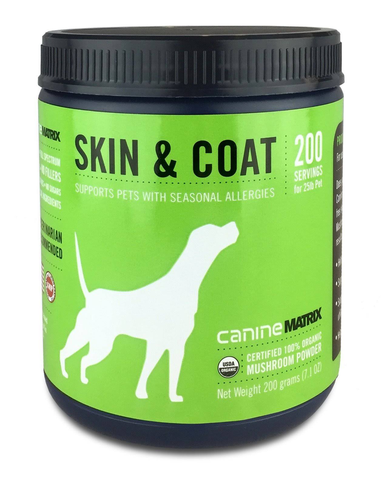 Canine Matrix Skin and Coat Organic Supplement - 200g