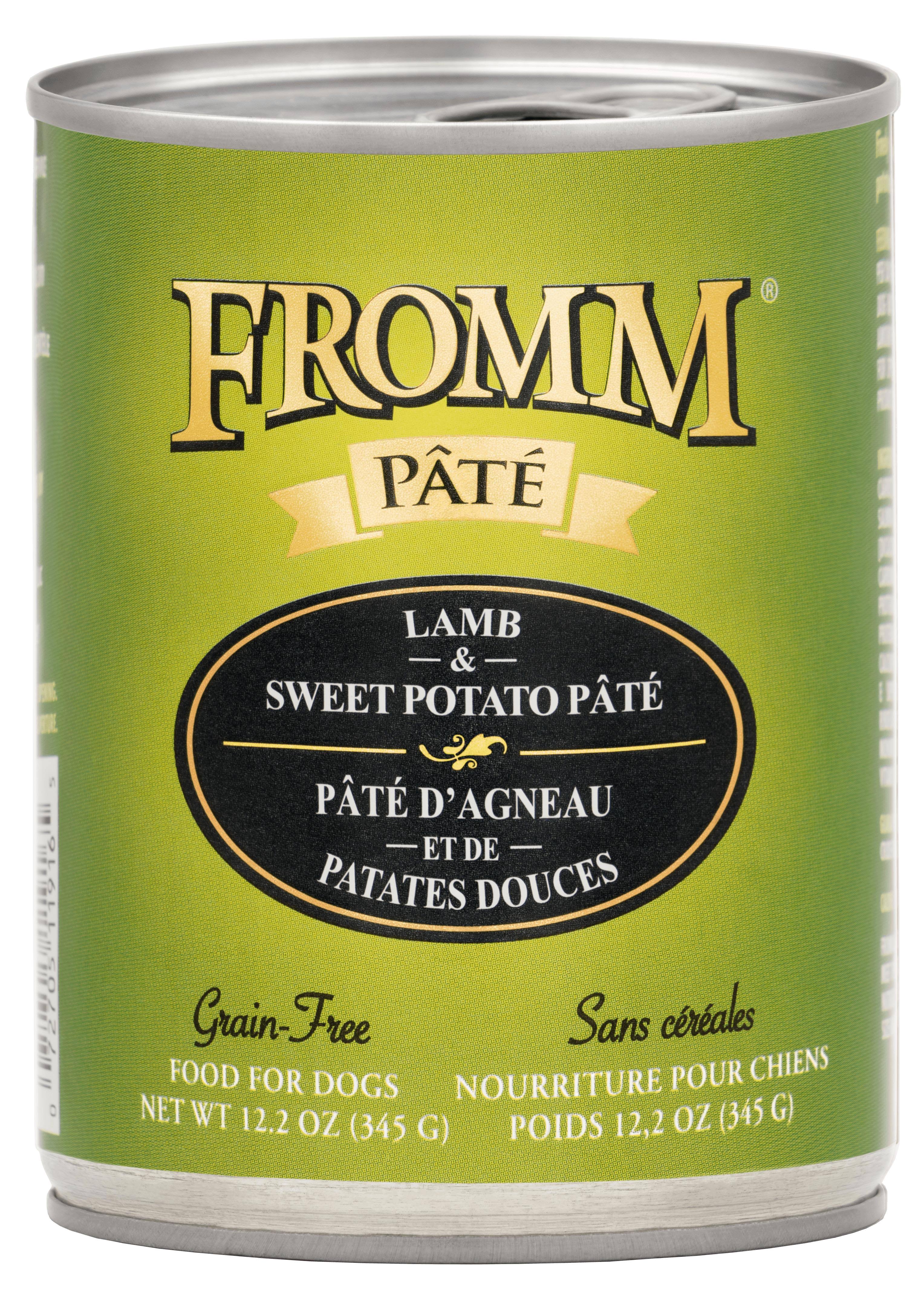 Fromm Canned Dog Food Lamb & Sweet Potato Pate