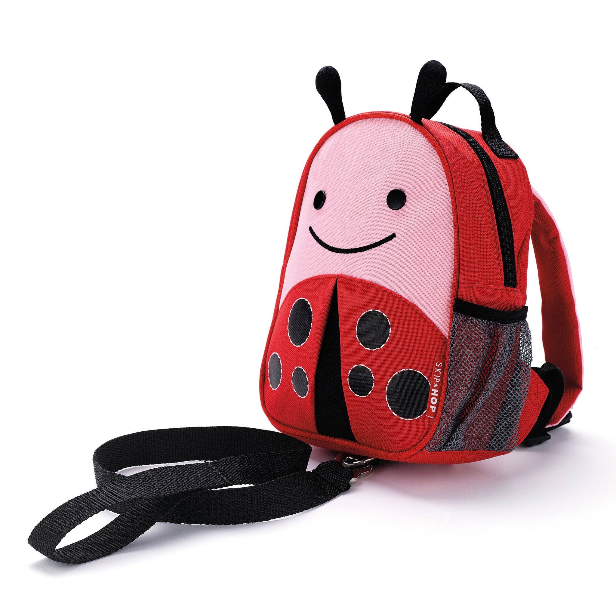 Skip Hop Zoo Little Kid and Toddler Safety Harness Backpack - Livie Ladybug