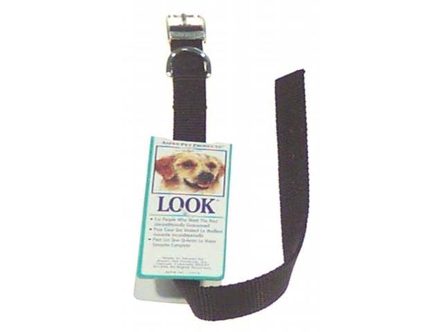 Doskocil Aspen Pet Black Nylon Dog Collars - 16 x 0.63''