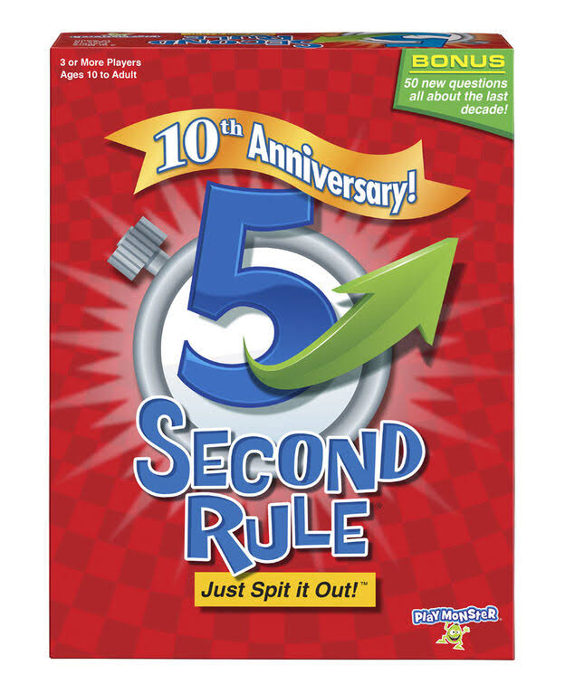 PLAYMONSTER 5 SECOND RULE 10TH ANNIVERSARY 7453