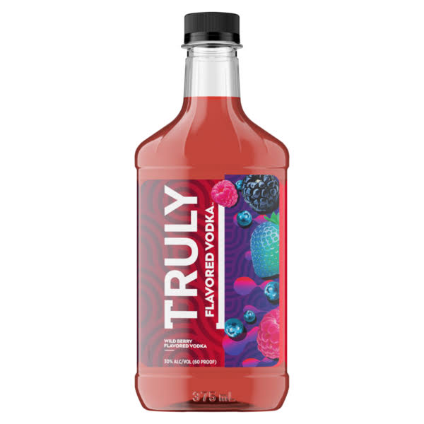 Truly Wild Berry Flavored Vodka 375 ml