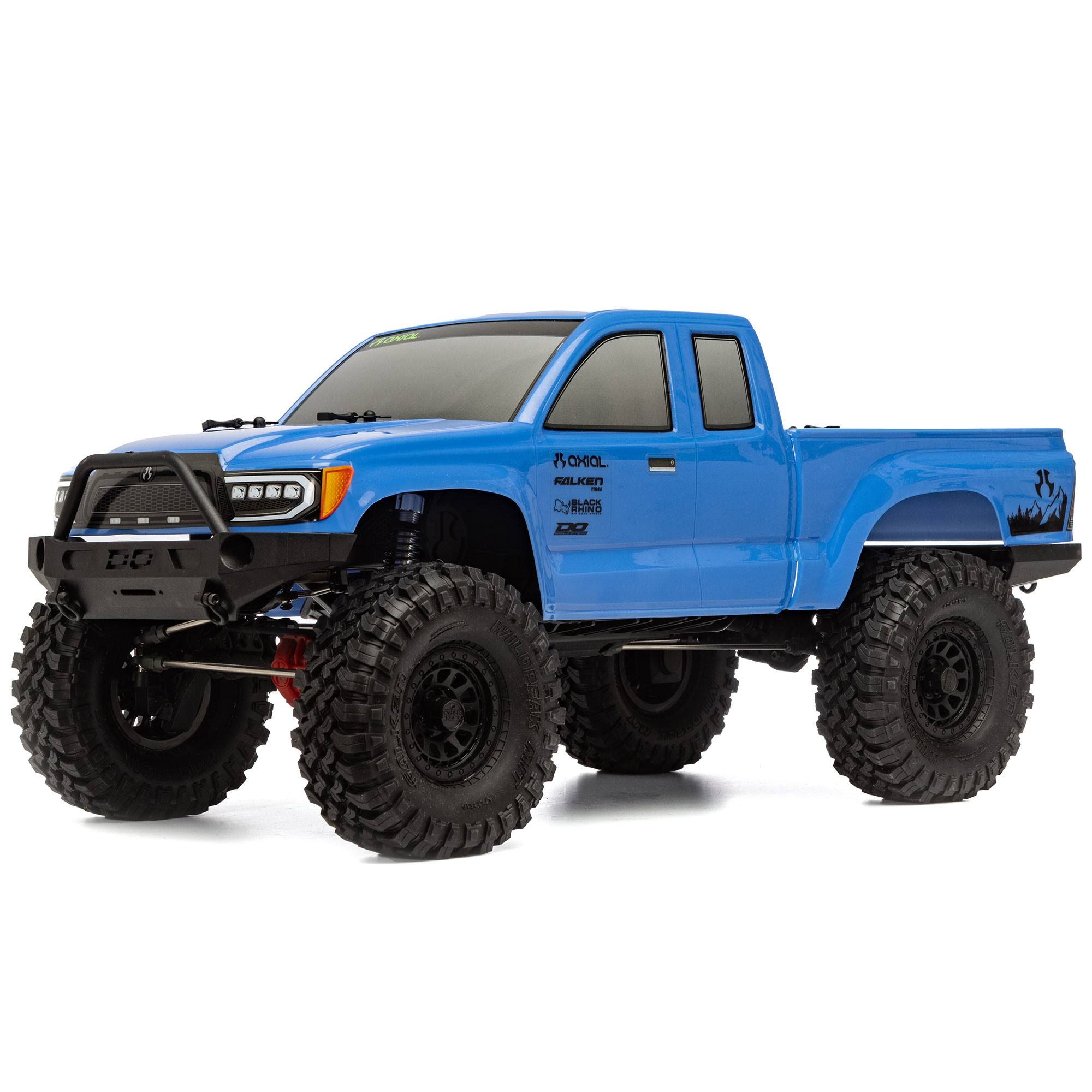 Axial 1/10 Scx10 III Base Camp 4WD Rock Crawler Brushed RTR - Blue