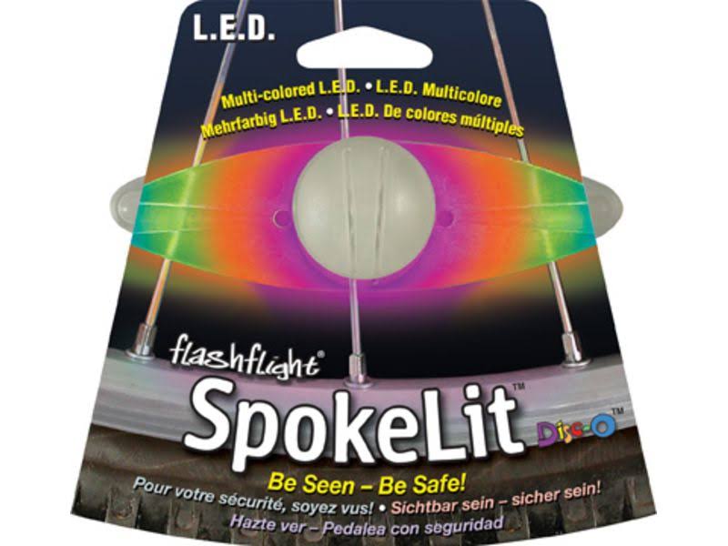 Nite Ize SpokeLit LED Bike Light - Multi-Colored