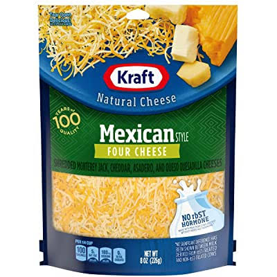 Kraft Shredded Mexican Style Four Cheese - 8oz