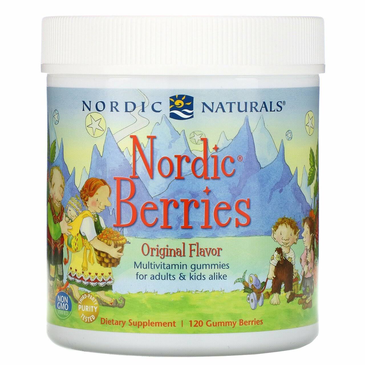 Nordic Naturals, Nordic Berries, 120 Gummy Berries