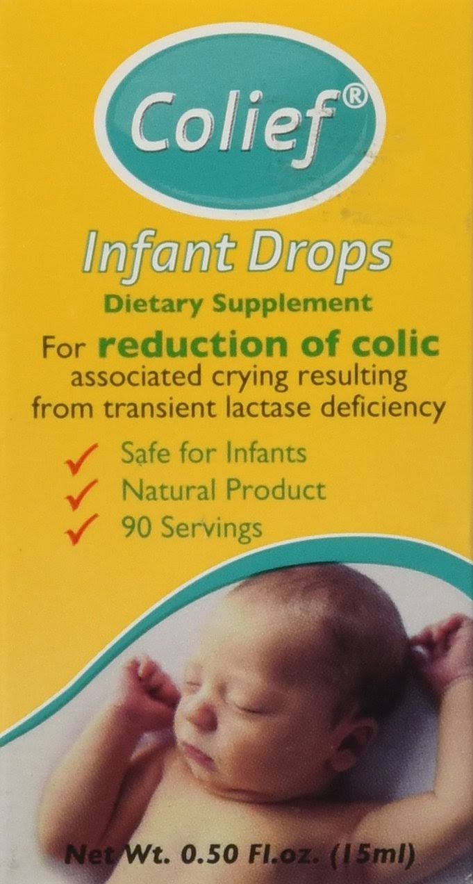 Colief Infant Drops Lactase Enzyme Colic Relief - 15ml