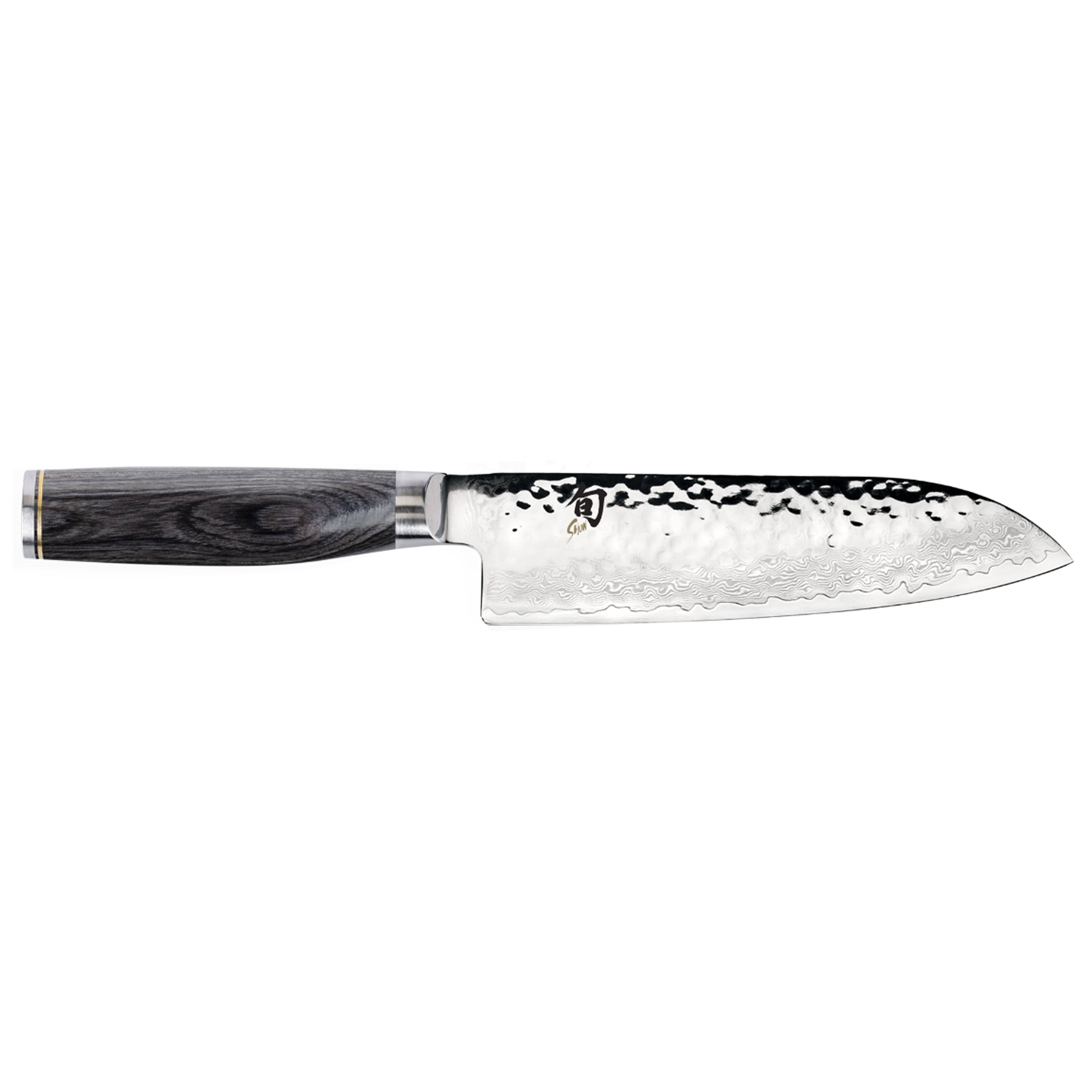 Shun Premier Grey Santoku Knife, 7-In.