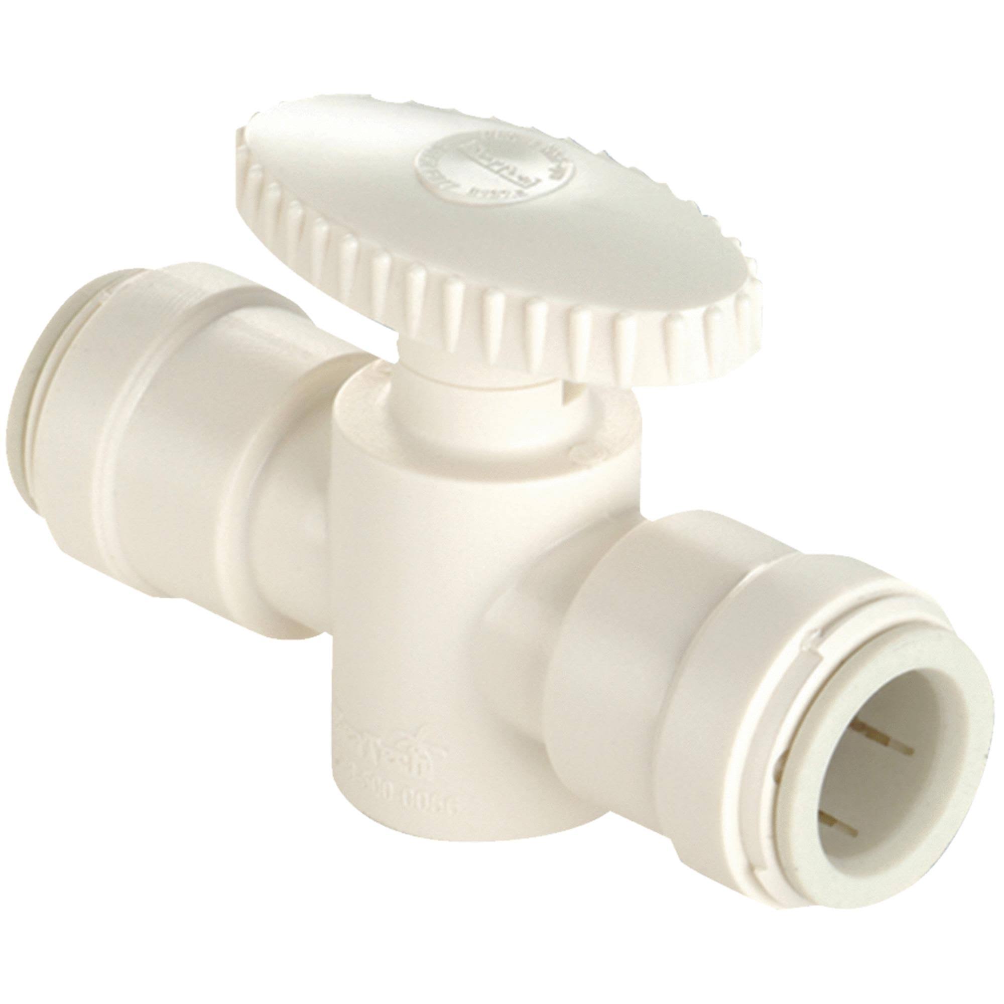 Watts P-450 Quick Connect Straight Stop Valve - 3/8in