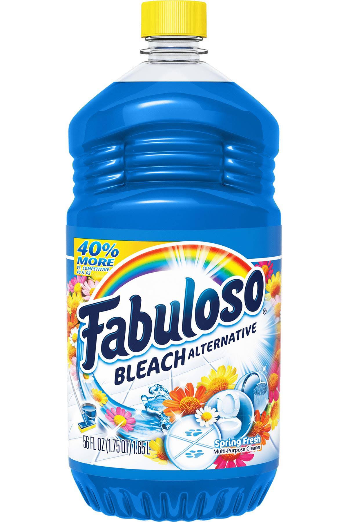 Fabuloso All-Purpose Cleaner with Bleach Alternative - Spring Fresh, 1.65l