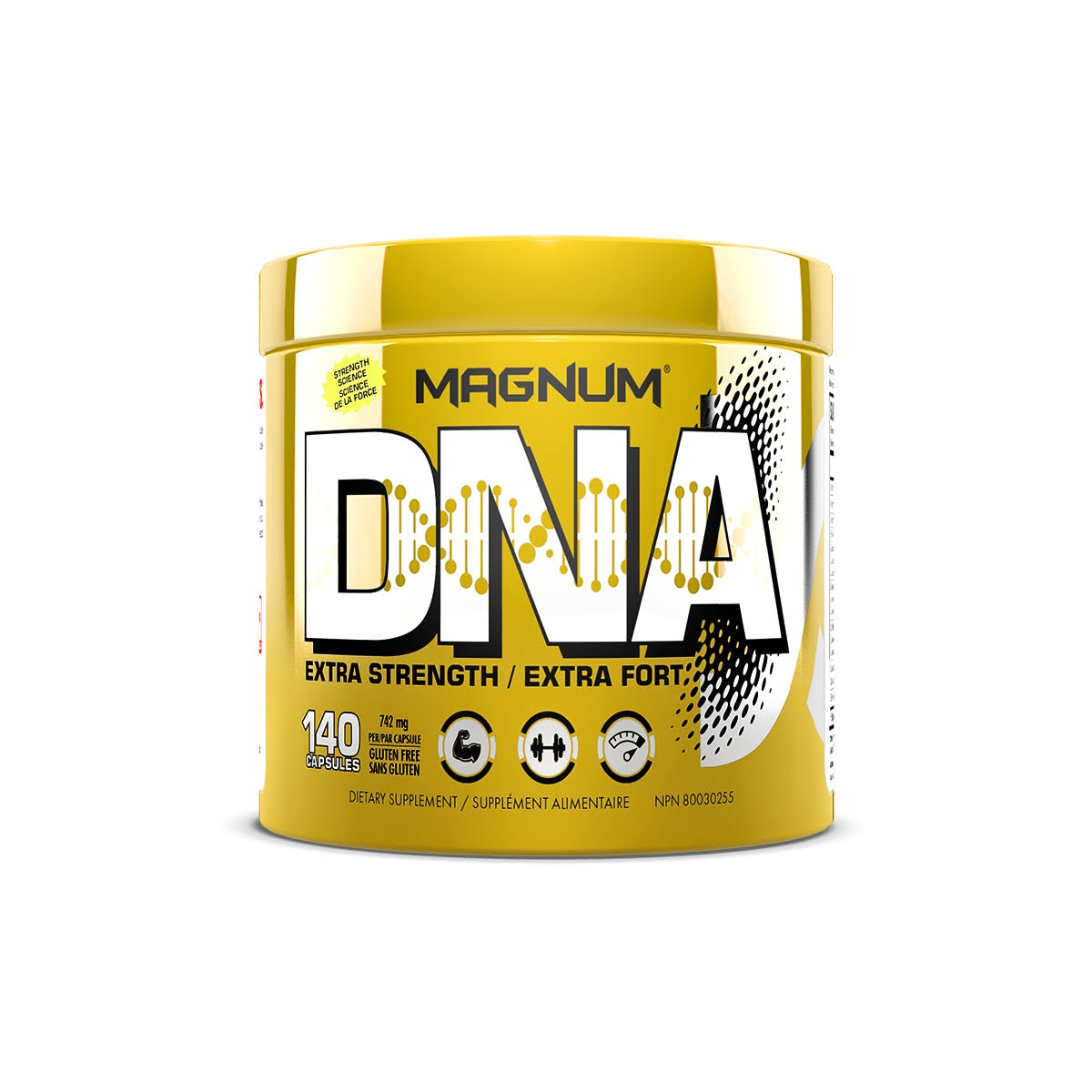 Magnum Nutraceuticals DNA Extra Strength 140 Capsules