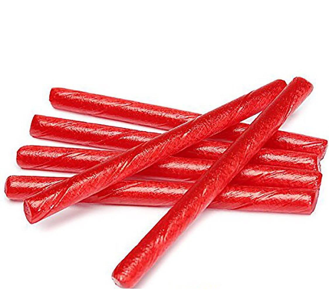 Gilliam Old Fashioned Hard Candy Sticks - Sour Strawberry, 10ct