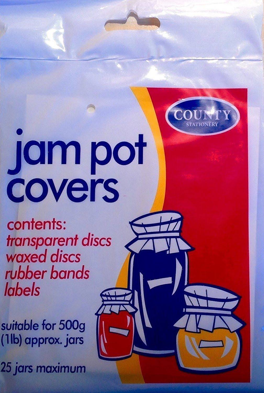 Jam Pot Covers 1lb x 24