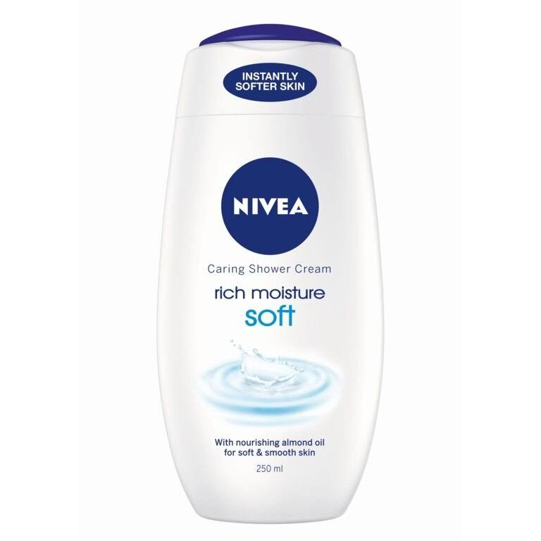 Nivea Rich Moisture Soft Shower Cream - 250ml