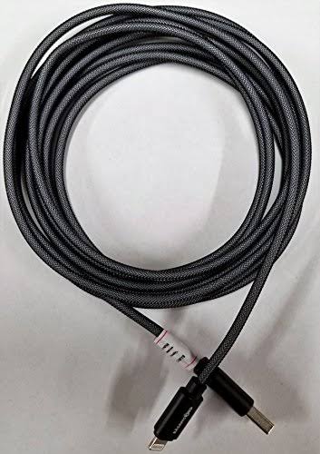 10 Feet Long iPhone The Best Charging Cord on Market Never Buy Again for Black