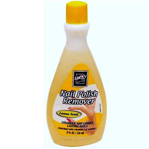 Nail Polish Remover - Lemon Scent, 8oz