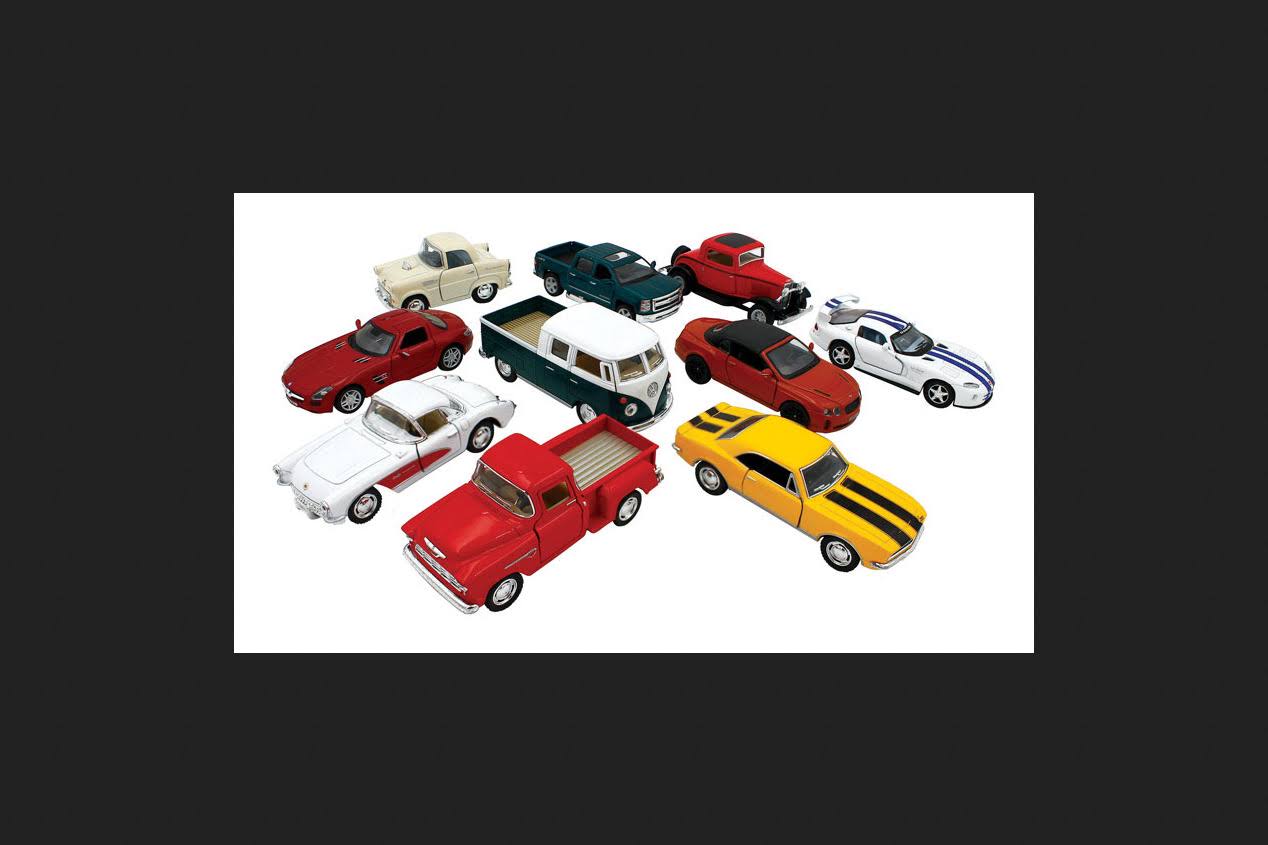 Just for Laughs 2555 Collectable Cars & Trucks, Assorted (Pack of 24) | Just for Laughs | Vehicles & Transport | Best Price Guarantee