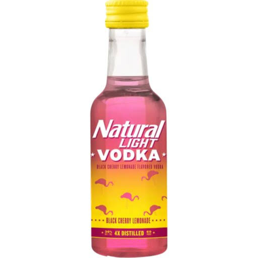 Natural Light Black Cherry Lemonade Vodka - 750ml