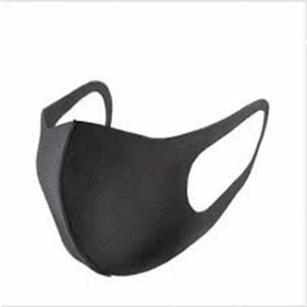 Reusable Black Fashion Face Mask 1 Piece by dpharmacy