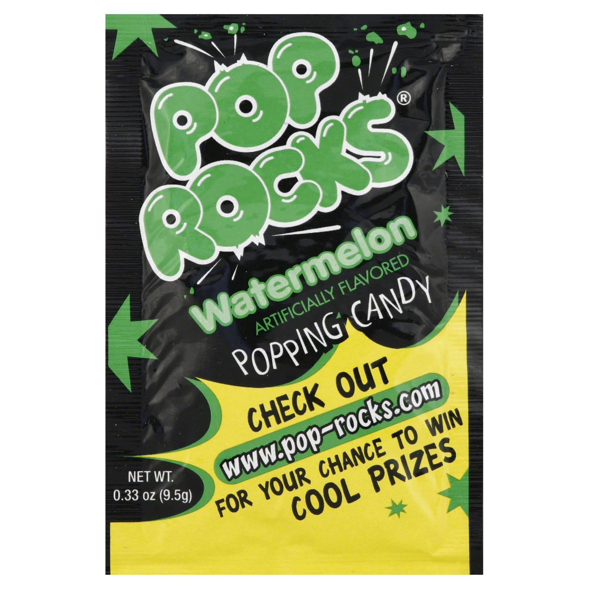 Pop Rocks Popping Candy, Watermelon - 0.33 oz pouch