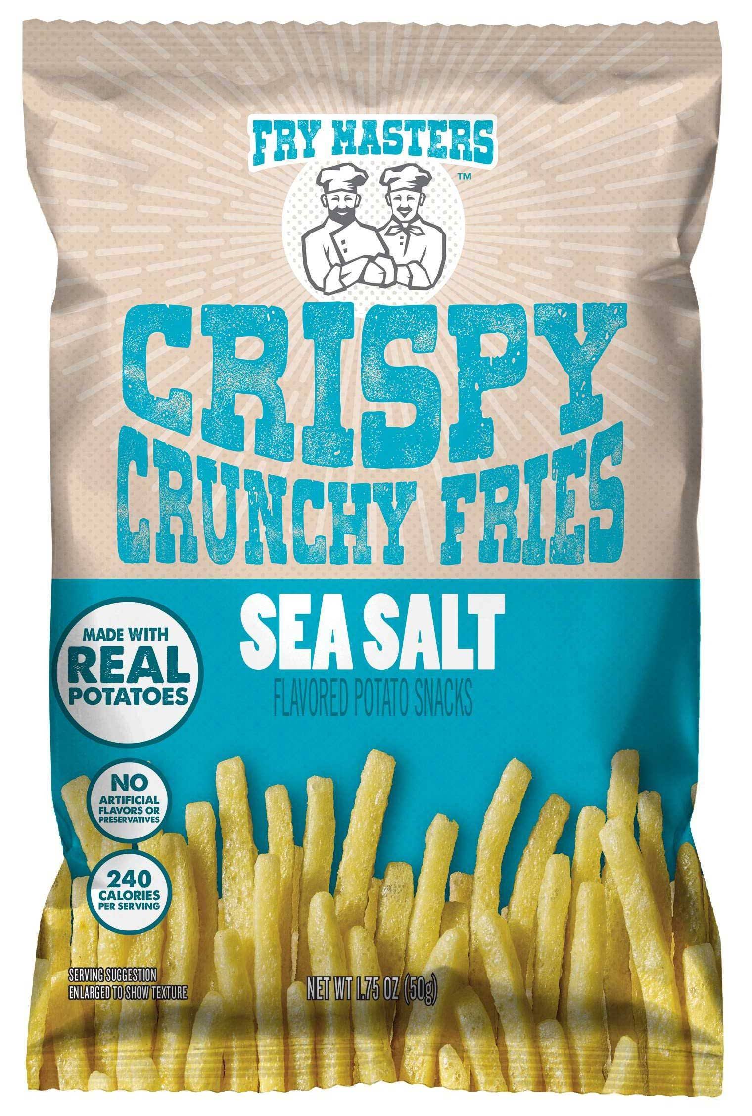 Fry Masters Sea Salt Crispy and Crunchy Fries, 1.75 Ounce -- 6 per Case