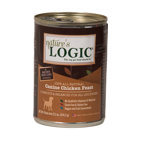 Nature's Logic Canned Food - Chicken, 374.2g