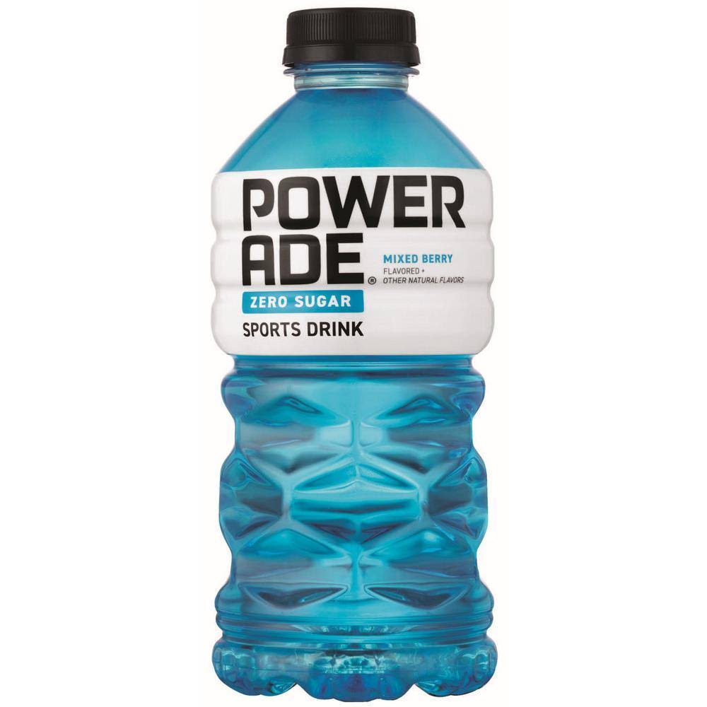 Powerade Sports Drink, Zero Sugar, Mixed Berry - 28 fl oz