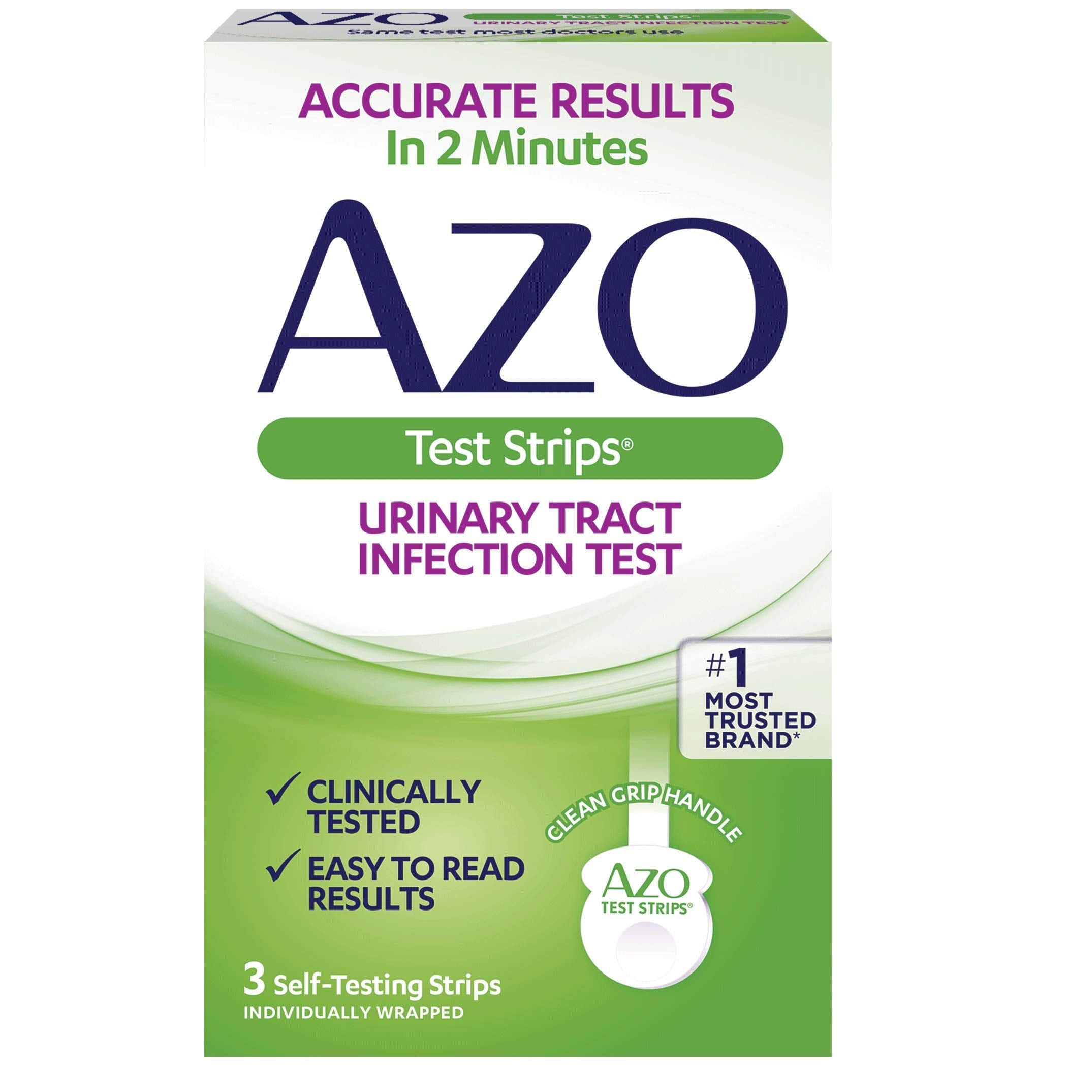 Azo Urinary Tract Infection Test Strips - 3 Count